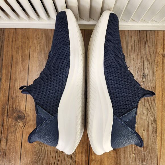 Skechers Slip-Ins Bobs Sport Zinergy Womens 8 Navy Blue Hands Free Walking Shoes - Picture 6 of 9